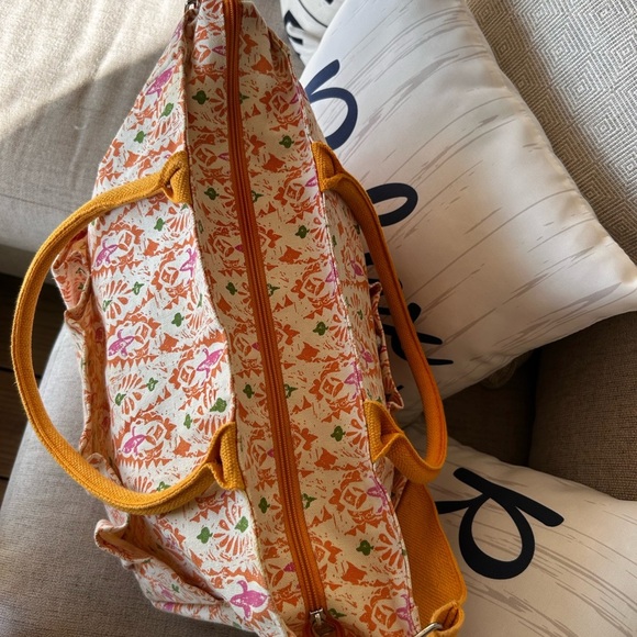 🧡Colorful Tote Bag cooler & wine carrier - Picture 3 of 11